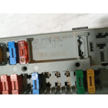 Recambio de caja reles / fusibles para peugeot 406 (8b) 2.0 hdi 110 referencia OEM IAM 962802448002  