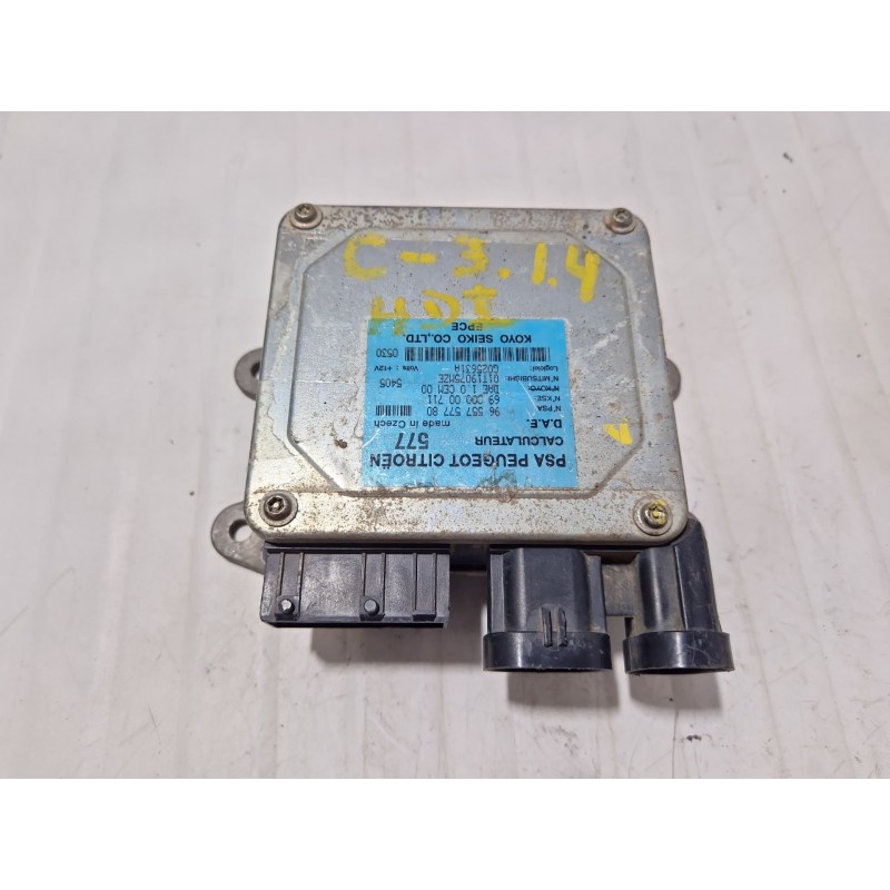 Recambio de centralita asd para citroën c3 ii (sc_) 1.4 hdi 70 (sc8hzc, sc8hr0, sc8hp4) referencia OEM IAM 9655757780 Q1T19075MZ