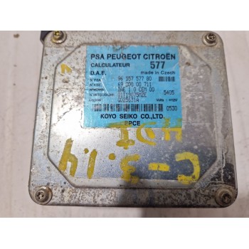 Recambio de centralita asd para citroën c3 ii (sc_) 1.4 hdi 70 (sc8hzc, sc8hr0, sc8hp4) referencia OEM IAM 9655757780 Q1T19075MZ