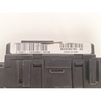 Recambio de caja reles / fusibles para citroën c3 i (fc_, fn_) 1.6 16v referencia OEM IAM 9643498780  