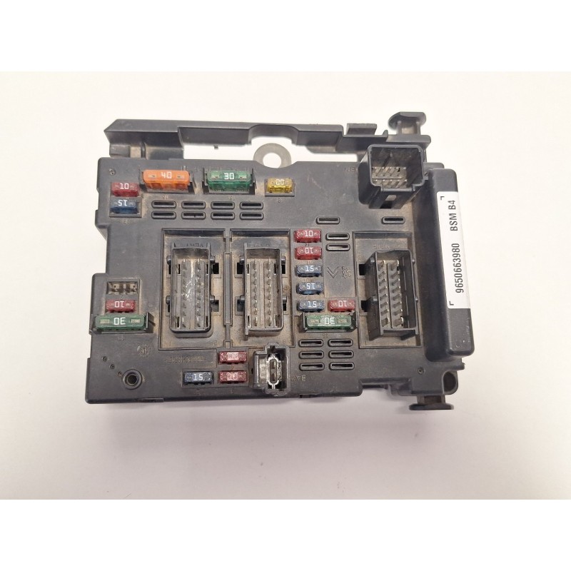 Recambio de caja reles / fusibles para peugeot 307 sw (3h) 2.0 16v referencia OEM IAM 9650663980  