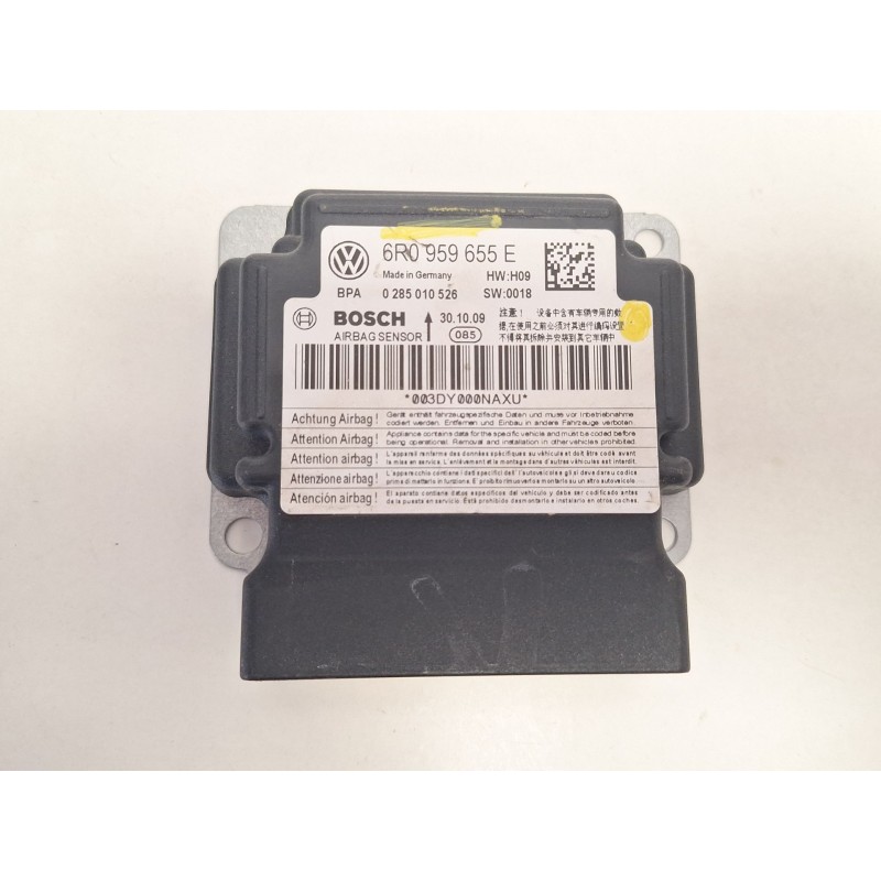Recambio de centralita airbag para volkswagen polo v (6r1, 6c1) 1.4 tdi referencia OEM IAM 6R0959655E  