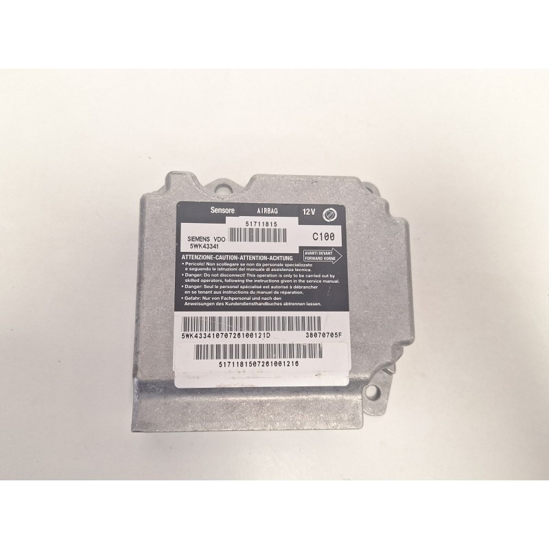 Recambio de centralita airbag para fiat stilo (192_) 1.4 16v referencia OEM IAM   