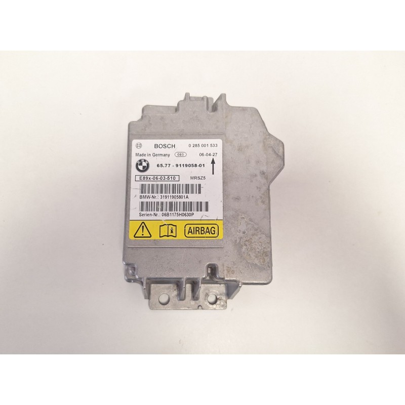 Recambio de centralita airbag para bmw 3 (e90) 320 d xdrive referencia OEM IAM 0285001533  