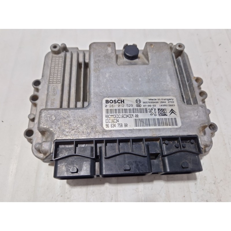 Recambio de centralita motor uce para peugeot 207/207+ (wa_, wc_) 1.4 hdi referencia OEM IAM 0281012529  