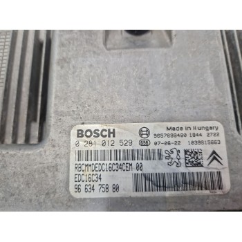 Recambio de centralita motor uce para peugeot 207/207+ (wa_, wc_) 1.4 hdi referencia OEM IAM 0281012529  