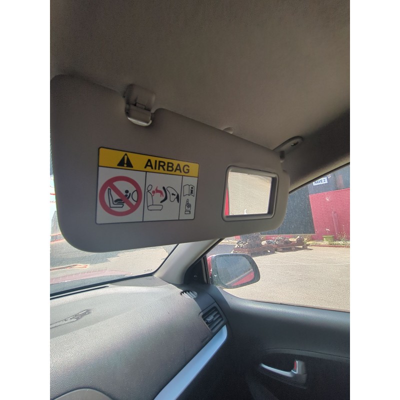 Recambio de parasol derecho para kia picanto ii (ta) 1.0 referencia OEM IAM   