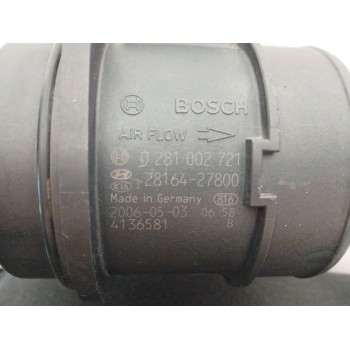 Recambio de caudalimetro para kia carens i monospace (fc, fj) 2.0 crdi referencia OEM IAM 0281002721  