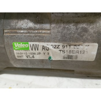 Recambio de motor arranque para volkswagen golf vi (5k1) 1.6 tdi referencia OEM IAM 02Z911023P TS18ER121 