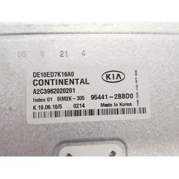 Recambio de centralita motor uce para kia niro (de) 1.6 gdi hybrid referencia OEM IAM A2C3962020201  