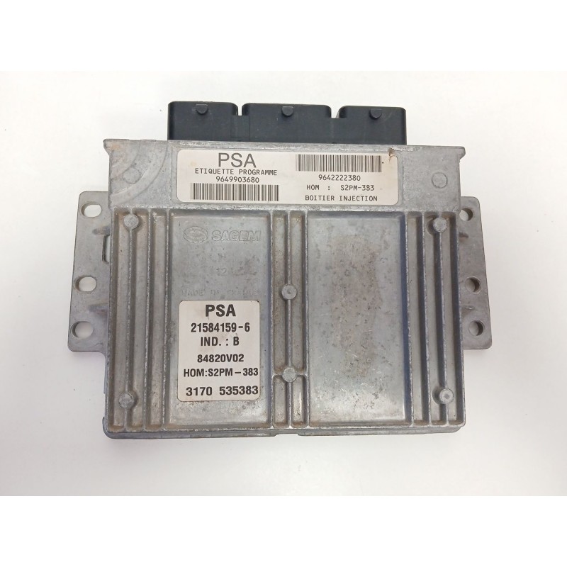 Recambio de centralita motor uce para citroën c3 pluriel (hb_) 1.4 referencia OEM IAM 0642222380  