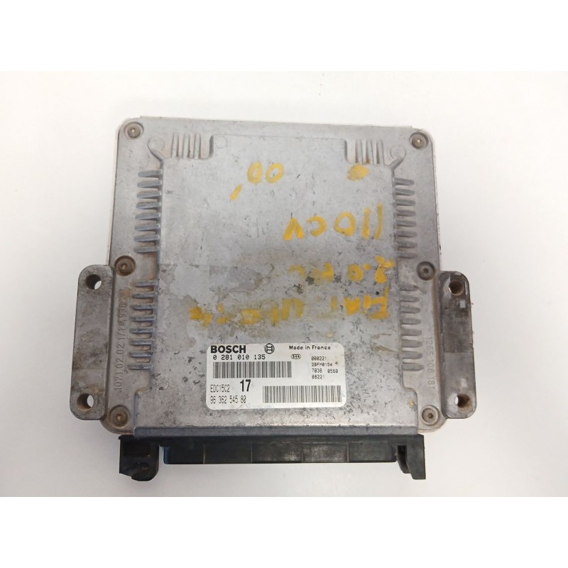 Recambio de centralita motor uce para citroën jumpy i (u6u_) 2.0 hdi 110 referencia OEM IAM 0281010135  