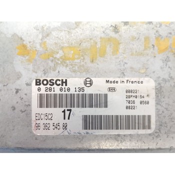 Recambio de centralita motor uce para citroën jumpy i (u6u_) 2.0 hdi 110 referencia OEM IAM 0281010135  
