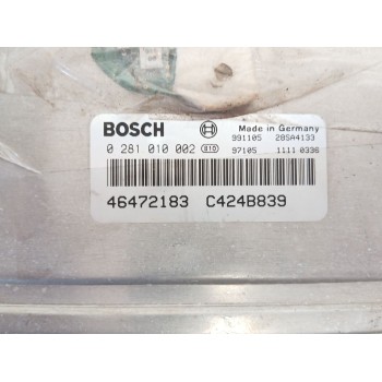 Recambio de centralita motor uce para lancia lybra (839_) 1.9 jtd (839axd1a) referencia OEM IAM 0281010002  