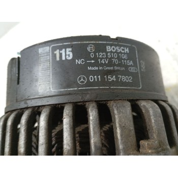 Recambio de alternador para mercedes-benz clase c (w202) c 220 cdi (202.133) referencia OEM IAM 0111548802 0123510108 