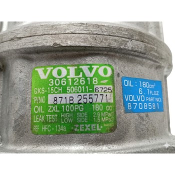 Recambio de compresor a/a para volvo s40 i (644) 2.0 referencia OEM IAM 30612618  