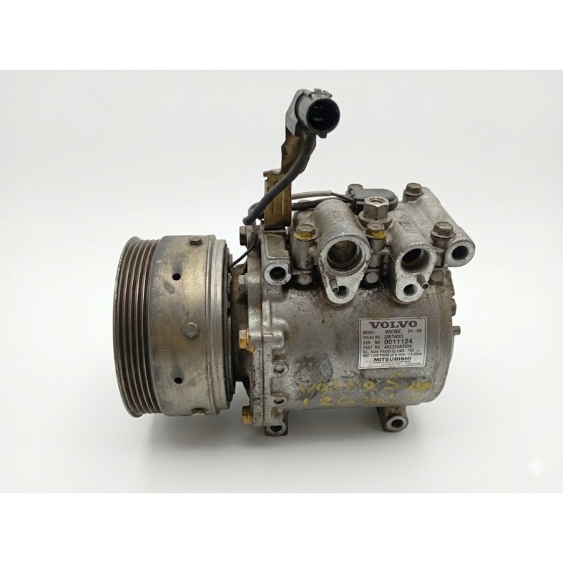 Recambio de compresor a/a para volvo s40 i (644) 1.8 referencia OEM IAM 30614023 AKC200A203K 