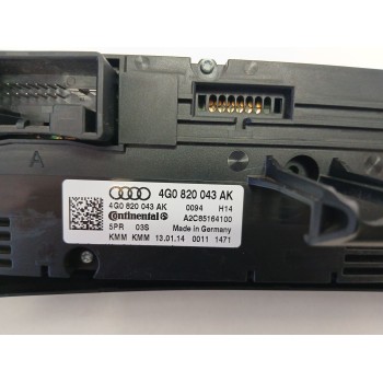 Recambio de mando climatizador para audi a6 allroad c7 (4gh, 4gj) 3.0 tdi quattro referencia OEM IAM 4G0820043AK  