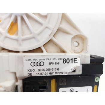 Recambio de motor elevalunas delantero izquierdo para audi a3 (8p1) 2.0 tdi referencia OEM IAM 8P0959801E  