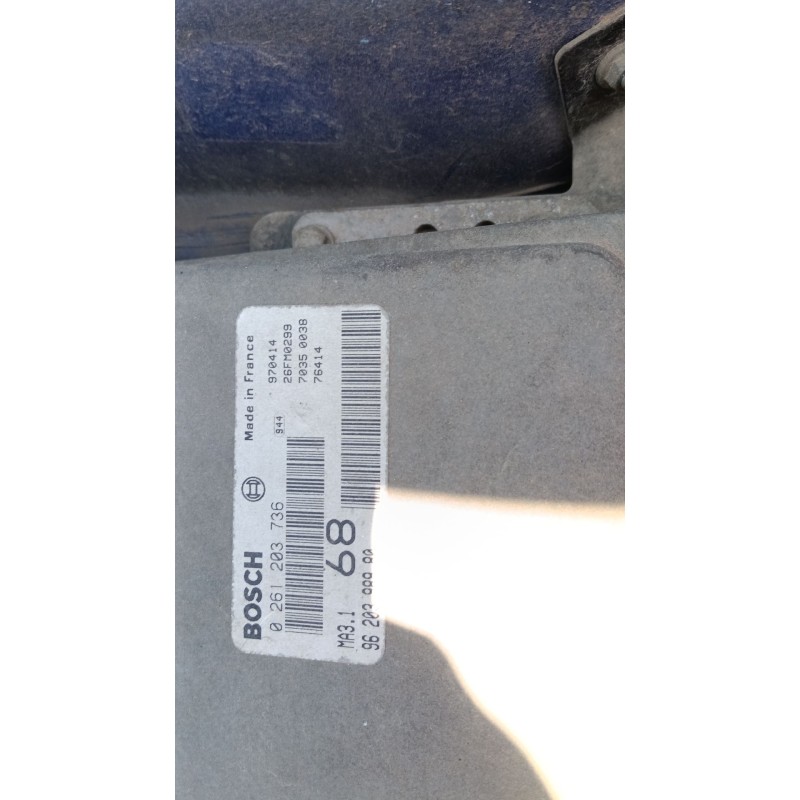 Recambio de centralita motor uce para citroën saxo (s0, s1) 1.1 x, sx referencia OEM IAM   