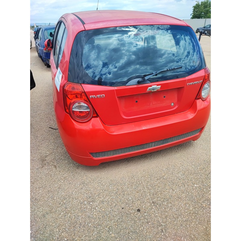 Recambio de paragolpes trasero para chevrolet aveo / kalos hatchback (t250, t255) 1.2 referencia OEM IAM   