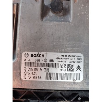 Recambio de centralita motor uce para peugeot 3008 i monospace (0u_) 1.6 vti referencia OEM IAM   