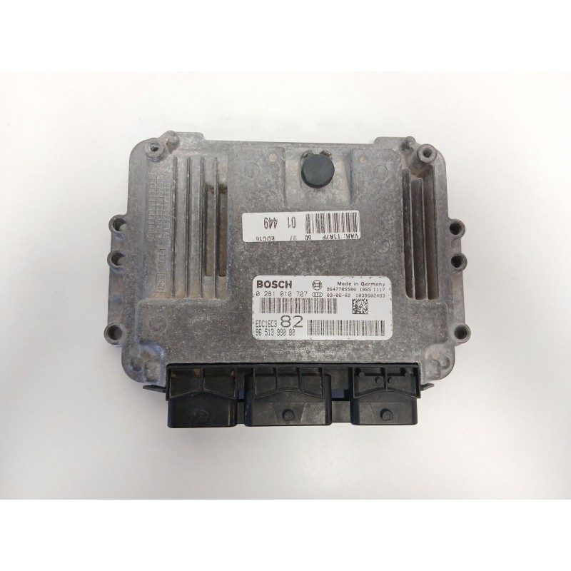 Recambio de centralita motor uce para peugeot 206 hatchback (2a/c) 1.4 lpg referencia OEM IAM 0281010707  