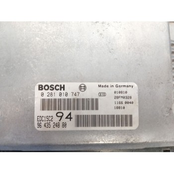 Recambio de centralita motor uce para peugeot 307 (3a/c) 1.4 hdi referencia OEM IAM 0281010747  