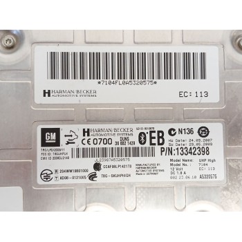 Recambio de modulo electronico para opel insignia a (g09) 1.6 turbo (68) referencia OEM IAM 13342398  
