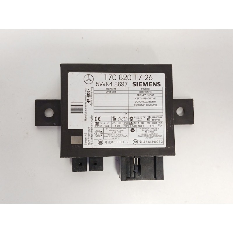 Recambio de modulo electronico para mercedes-benz slk (r170) 200 kompressor (170.445) referencia OEM IAM 1708201726  