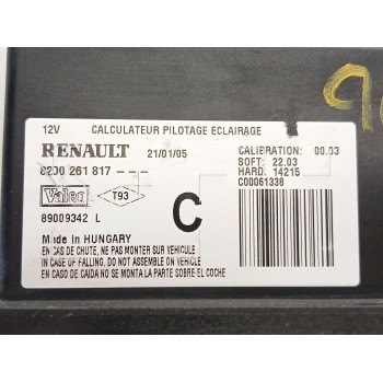 Recambio de modulo electronico para renault modus / grand modus (f/jp0_) 1.5 dci 90 referencia OEM IAM 8200261817  