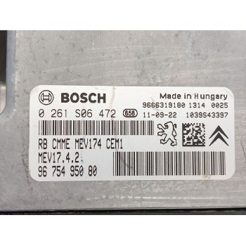 Recambio de centralita motor uce para peugeot 3008 i monospace (0u_) 1.6 vti referencia OEM IAM 9675495080 0261s06472 