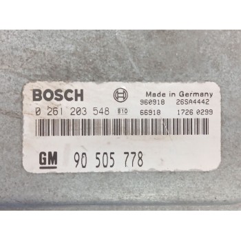 Recambio de centralita motor uce para opel sintra (apv) 2.2 i 16v (oun16, y94) referencia OEM IAM 0261203548  