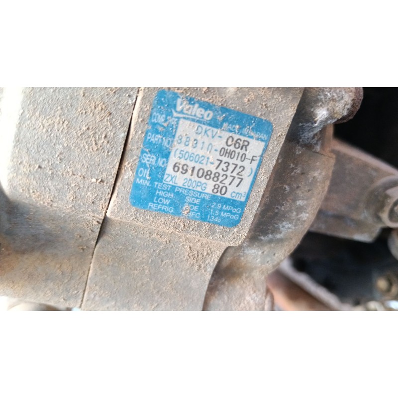 Recambio de compresor aire acondicionado para peugeot 107 (pm_, pn_) 1.0 referencia OEM IAM   