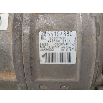 Recambio de compresor a/a para fiat punto (199_) 1.2 (199axz1a, 199bxz1a) referencia OEM IAM 55194880 4471902151 