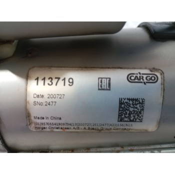 Recambio de motor arranque para fiat 500 (312_) 1.2 lpg (312axa1a) referencia OEM IAM 113719  