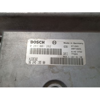 Recambio de centralita motor uce para peugeot 406 (8b) 1.9 td referencia OEM IAM 0281001262 9624519580 
