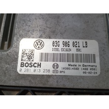 Recambio de centralita motor uce para skoda octavia ii (1z3) 1.9 tdi referencia OEM IAM 03G906021LB  