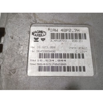 Recambio de centralita motor uce para citroën c2 (jm_) 1.1 referencia OEM IAM 9645989480 16623004 