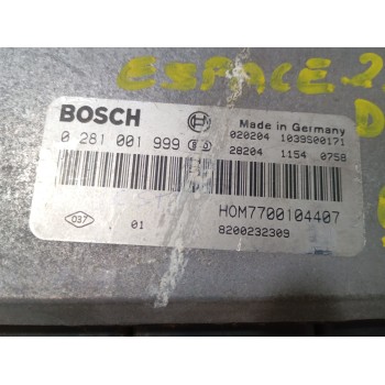 Recambio de centralita motor uce para renault espace iii (je0_) 2.2 dci (je0s) referencia OEM IAM 0281001999 8200232309 
