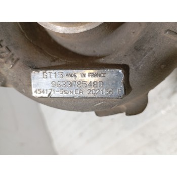 Recambio de turbocompresor para peugeot 406 (8b) 1.9 td referencia OEM IAM 9633785480  