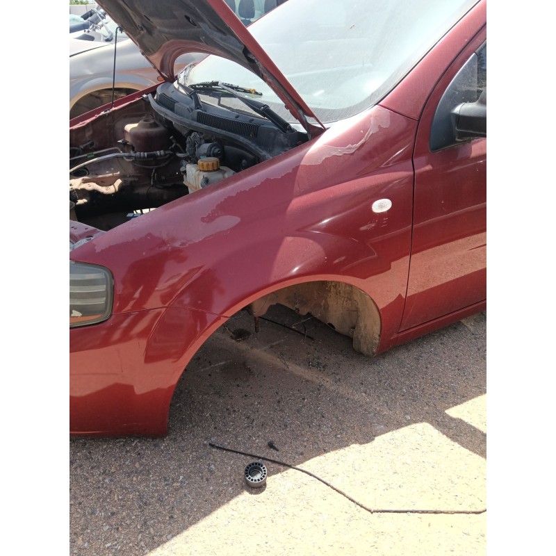 Recambio de aleta delantera izquierda para chevrolet aveo / kalos hatchback (t250, t255) 1.2 referencia OEM IAM   